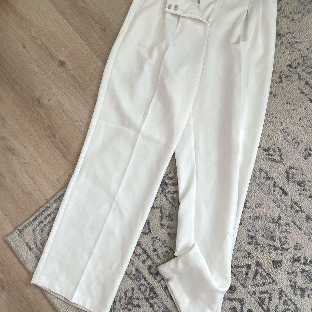 Soho White Pantsuit